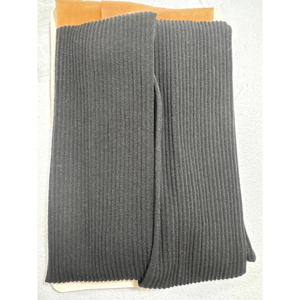 2*Venus Strong Support Sheer Pantyhose Stocking Beige Black Lycra OLDSTOCK Korea